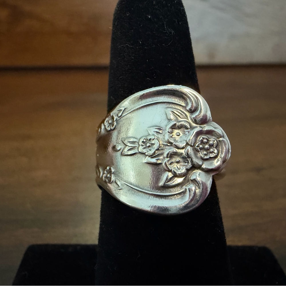 Magnolia Spoon Ring